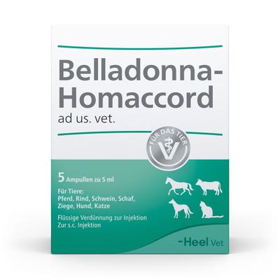 Belladonna Homaccord ad us.vet.Ampullen 5 St Ampullen