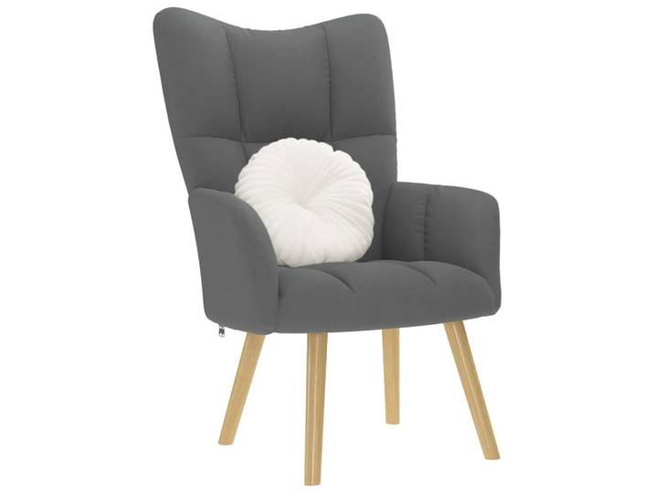 vidaXL Relaxsessel, Relaxsessel Dunkelgrau Stoff