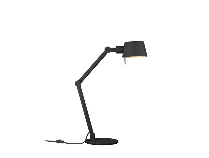 Hell Tischleuchte, Schwarz, Metall, rund, 39-93 cm, Lampen & Leuchten, Innenbeleuchtung, Tischlampen, Tischlampen