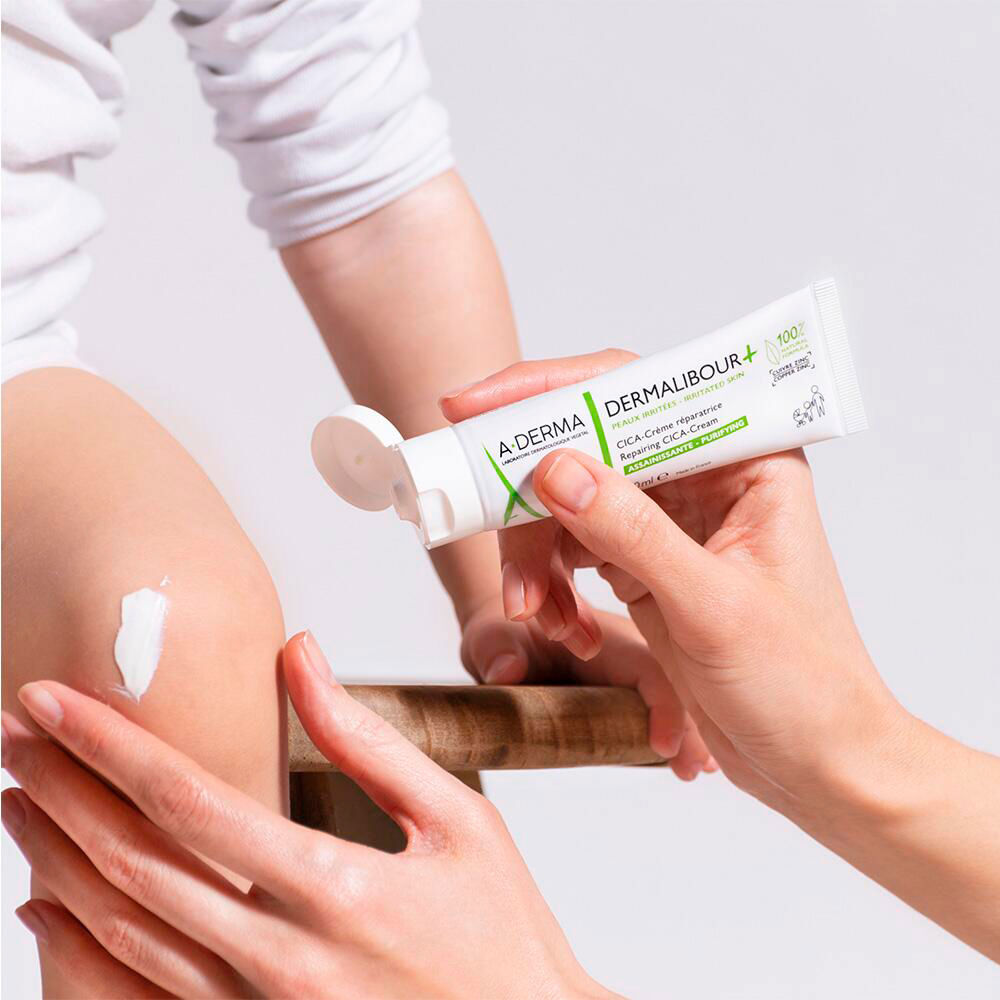 A-Derma DERMALIBOUR+ crème cica-réparatrice 100 ml