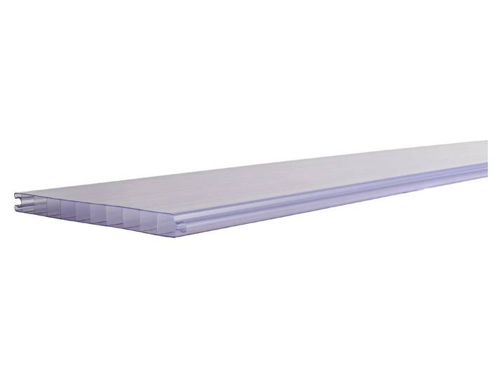 PVC-Doppelwandelement azur 2000 x 200 x 16 mm