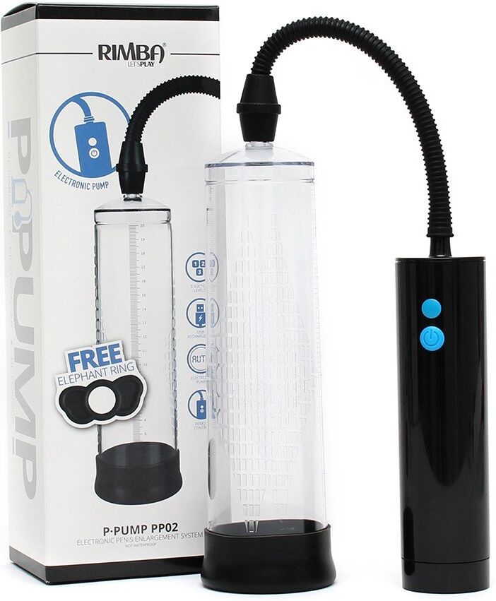 Rimba P-Pump PP02 - Agrandisseur de Pénis avec Télécommande Rechargeable - Noir