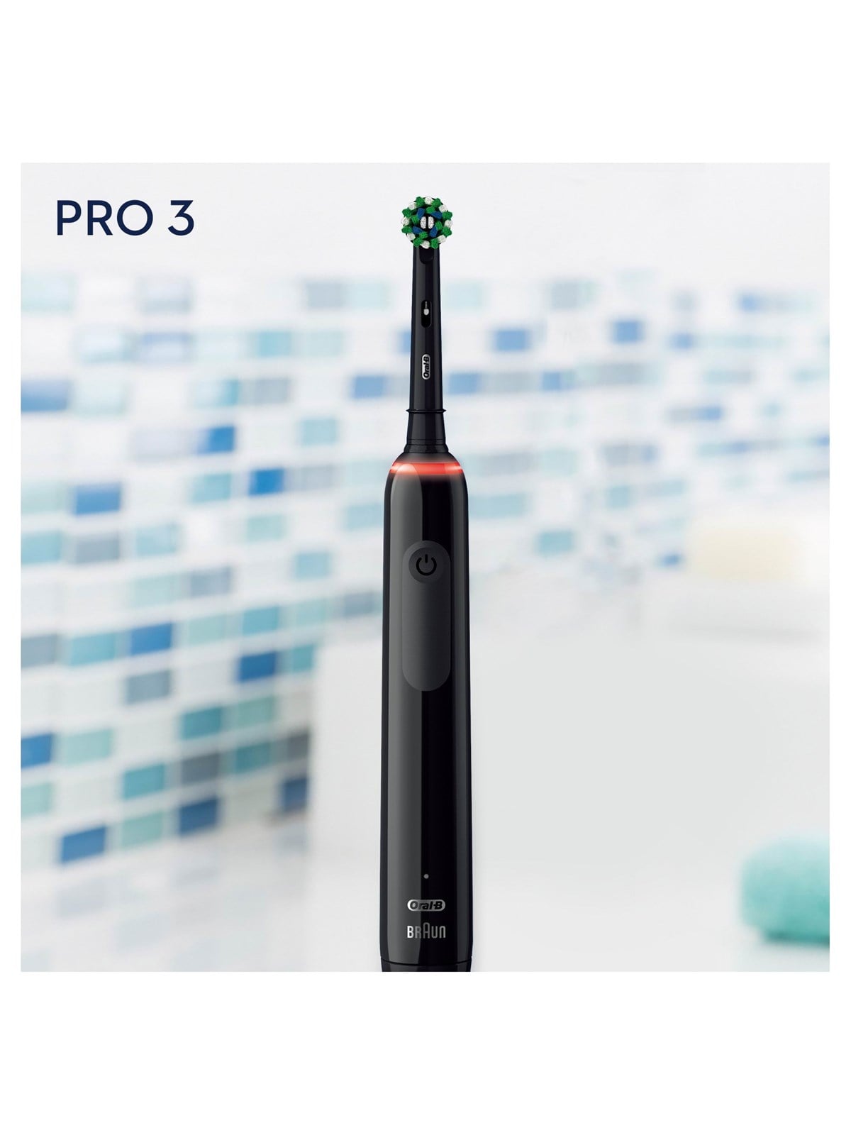 Oral-B Elektrische Zahnbürste Pro 3 3000 Black