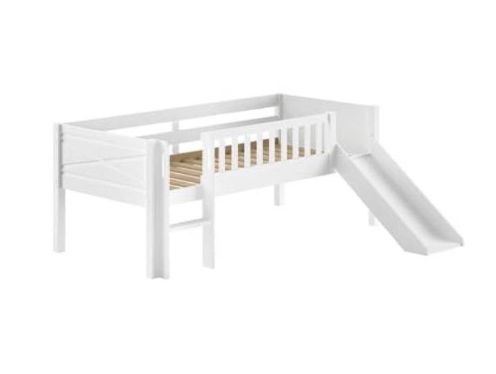 Vipack Halfhoog Bed Scott Wit