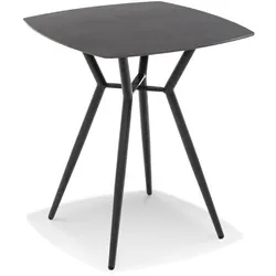 Balkontisch Oristan 70 x cm Keramik Schwarz