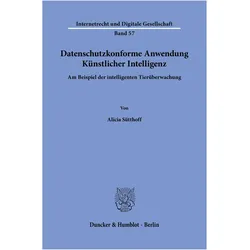 Sütthoff:Datenschutzkonforme Anwendung, Fachbücher von Alicia Sütthoff