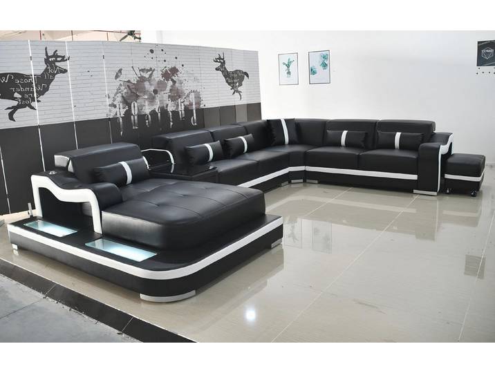 Xlmoebel Wohnlandschaft Multifunktions-Couch mit Schlaffunktion und modernem Design, Ecksofa, Hergestellt in Europa