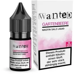 Wanted Gartenbeere NicSalt Liquid 10ml / 10mg