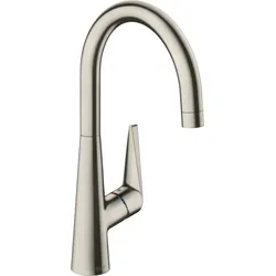 hansgrohe Talis M51 Einhebel-Küchenmischer 260, 1 Strahlart, Eco, 72816800, Farbe: Edelstahl-finish