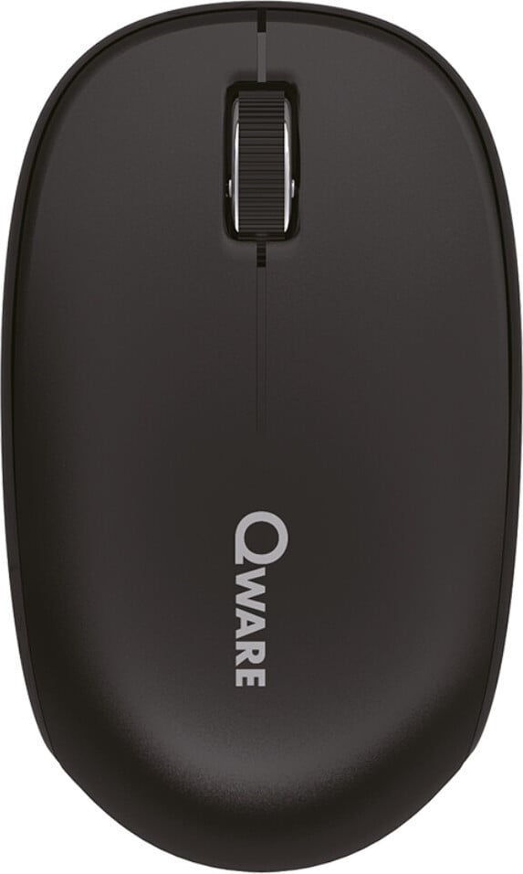 Qware Draadloze Muis Bristol - Zwart