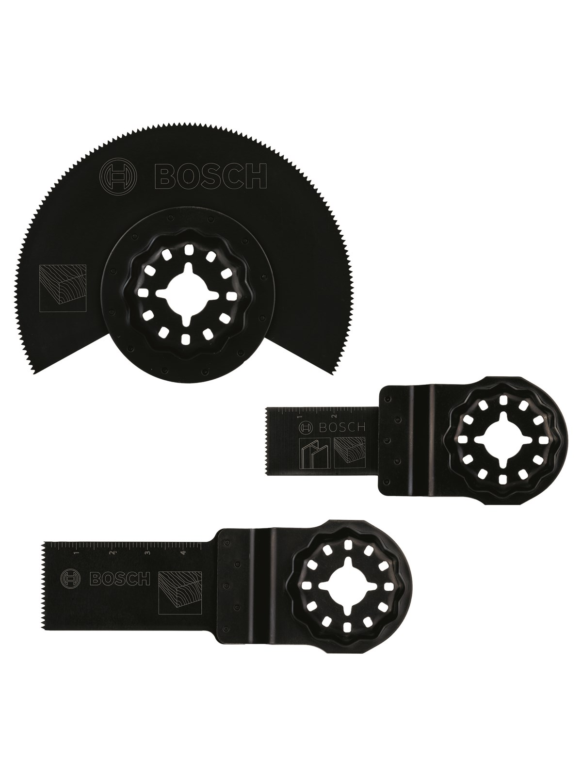 Bosch MULTICUTTER BASIS SÆT TRÆ 3STK PL