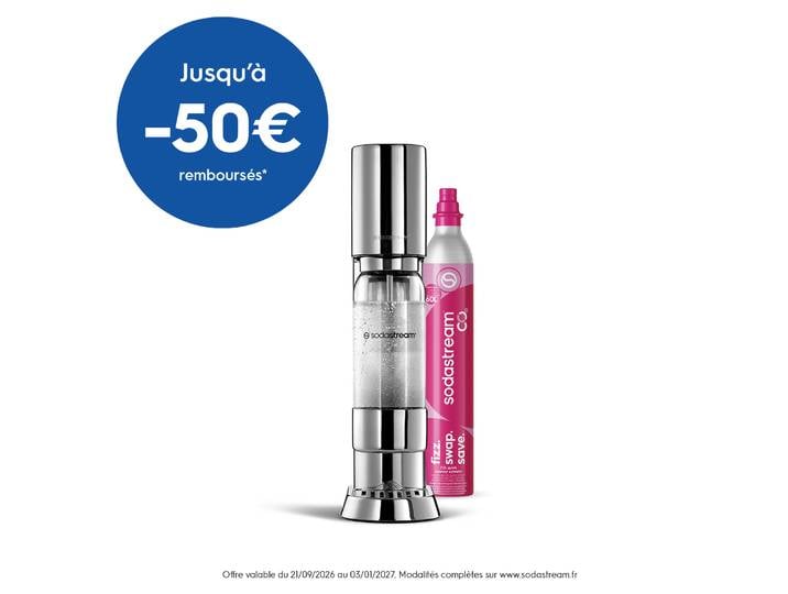 Machine à gazéifier Enso métal SODASTREAM