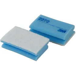 3M Scotch-Brite Reinigungsschwamm 2272 blau/weiss 95mmx150mm