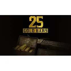 25 Goldbarren