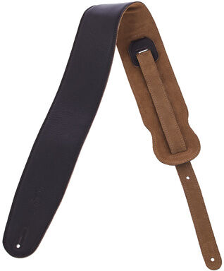 Levys Garment Leather Bass Strap DBR Marron foncé