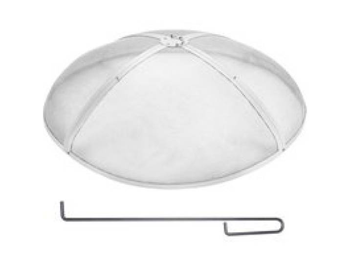 VEVOR Pare-étincelles pour Brasero Extérieur 1016 mm Grille de Protection Contre Étincelles Feu Acier Inoxydable Écran Pare Feu Rond Ouverture Facile avec Accessoires pour Foyer, Patio, Arrière-cour
