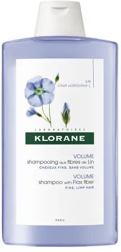 Klorane Champú Capilar Fibra de Lino 400ml