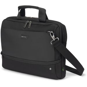 Dicota Laptoptasche Slim Case Five, schwarz, recyceltes PET, bis 14 Zoll