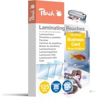 Laminierfolie 60x90mm Business Card 125mic PP525-08, Folien glänzend, 100 Stück, 60x90 mm