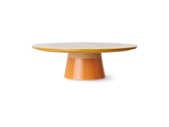 HKliving Plateau à gâteau 70 s Papaya'