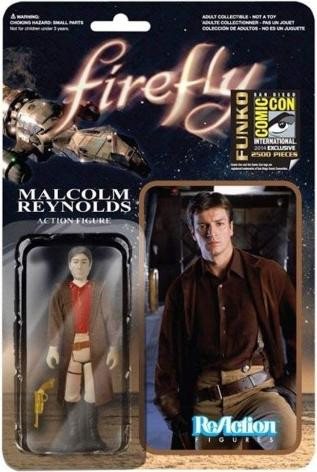 Funko Reaction Firefly Malcom Reynolds SDCC 2015 Vintage Retro Figure