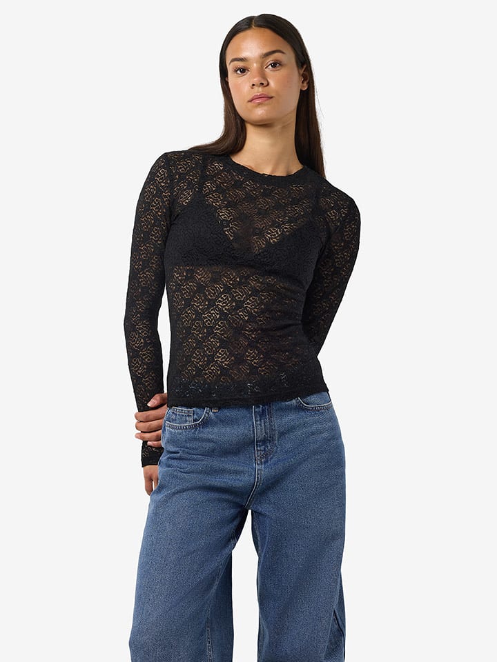Noisy may Longsleeve in Schwarz - M