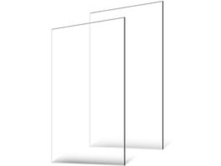 VEVOR Feuille Acrylique, 610x1219 mm, Plaque Plastique Transparente, Épaisseur 3 mm, Lot de 2, Facile à Découper Percer, Résistance, pour Artisanat, Couverture de Cadre Photo, Affichage de Bricolage