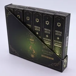 Aventurine Crystal Scents Smudge Incense - Chocolate