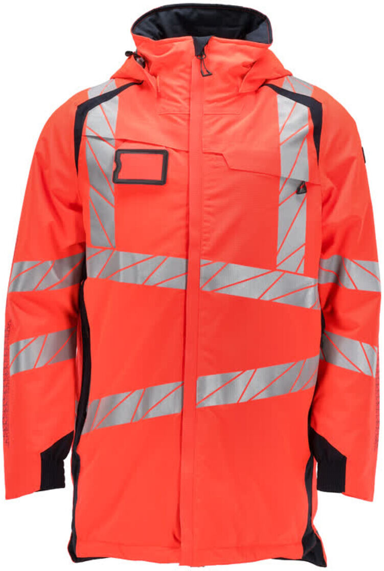Mascot Parka CLIMASCOT®-Futter geringes Gewicht Hi-vis rot/schwarzblau Größe M (19030-449-22210-M)