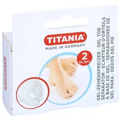 Zehenspreizer aus Gel Titania