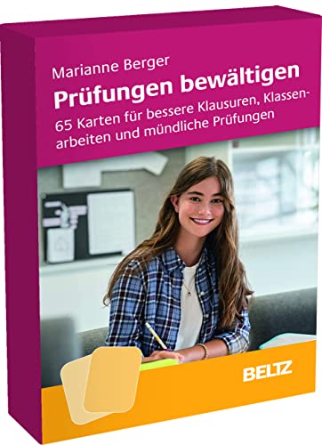 Marianne Berger-Riesmeier - Prüfungen bewältigen: 65 Karten für bessere Klausuren, Klassenarbeiten und mündliche Prüfungen. Mit Booklet - Preis vom 30.09.2026 09:01:18 h