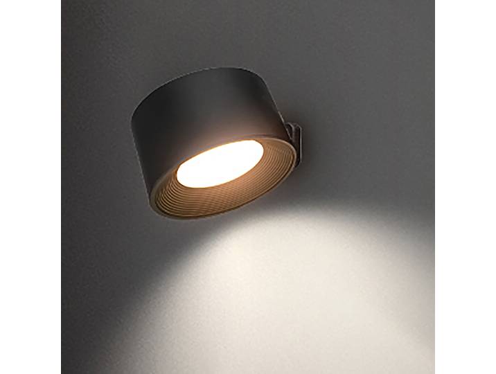 Applique murale LED rechargeable Tari Ø 0cm Noir/Noir Matériau : Matière plastique Type de matière synthétique : Polypropylène Module LED