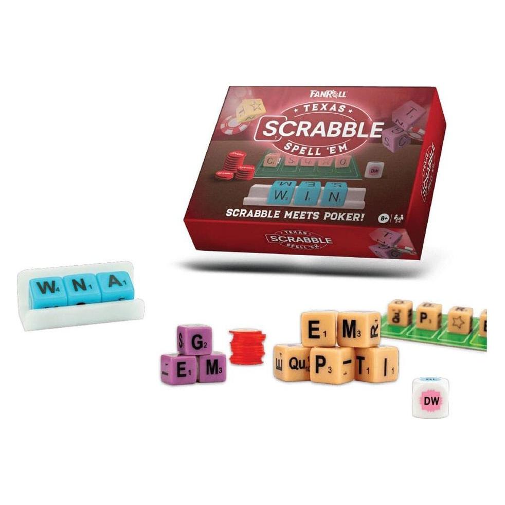 FanRoll Hasbro Spiel Scrabble Texas Spell Em (FNRL11501)