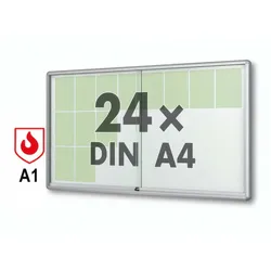 Schaukasten Brandschutz für Kindergarten 24 x A4