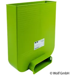 Wolf Anschlussteil für Flachkanal 50x140 Bodengitter, 90 Grad, Länge 240 mm