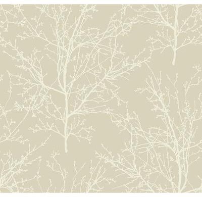 Seabrook Designs Piety Winter Branches Unpasted Wallpaper