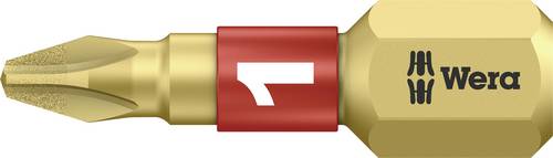 Wera 851/1 BDC PH1X25 05 056400 001 Kreuzschlitz-Bit PH 1 Werkzeugstahl legiert, diamantbeschichtet D 6.3