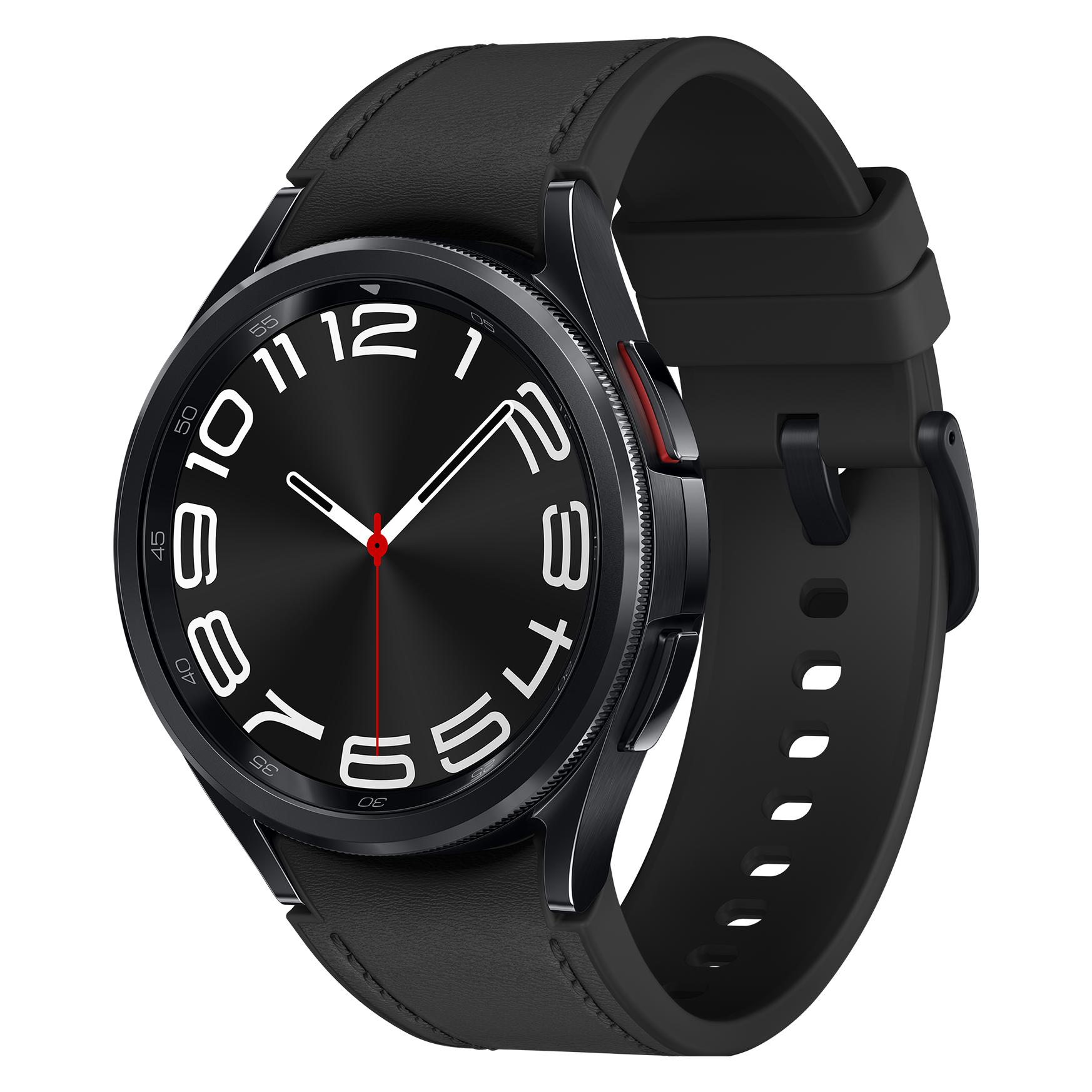 Samsung Galaxy Watch6 Classic (43 mm, ohne SIM) (SM-R950NZKAEUE)