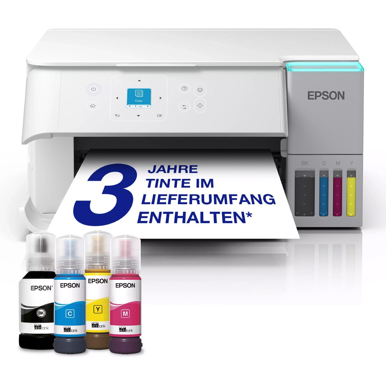 Epson EcoTank ET-2959 (weiß, USB, WLAN, Scan, Kopie, Duplex (Druck))