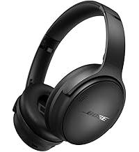Bose QuietComfort Kabellose Kopfhörer mit Mikrofon und Noise-Cancelling, Bluetooth-Over-Ear-Kopfhörer, Audiophile Kopfhörer, On-Ear-Kopfhörer mit Noise-Cancelling, bis 24 Stunden Akkulaufzeit, Schwarz