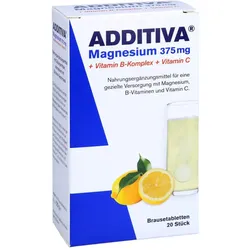Additiva Magnesium 375 mg+Vitamin B Komplex+Vit C