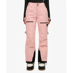 Superdry für Damen. WS110187A Ski Ultimate Pants rosa (12 UK = M), Sportlich, Polyester, Schnee