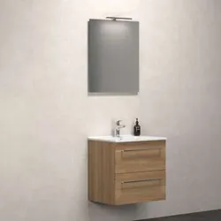 Dansani Spar-Set Multo+ Amber mit Spiegel und Lampe.. - Badmöbel