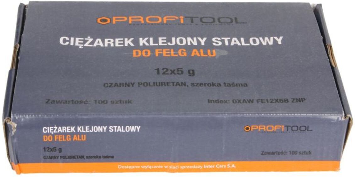 Peso de equilíbrio PROFITOOL 0XAW FE12X5B ZNP