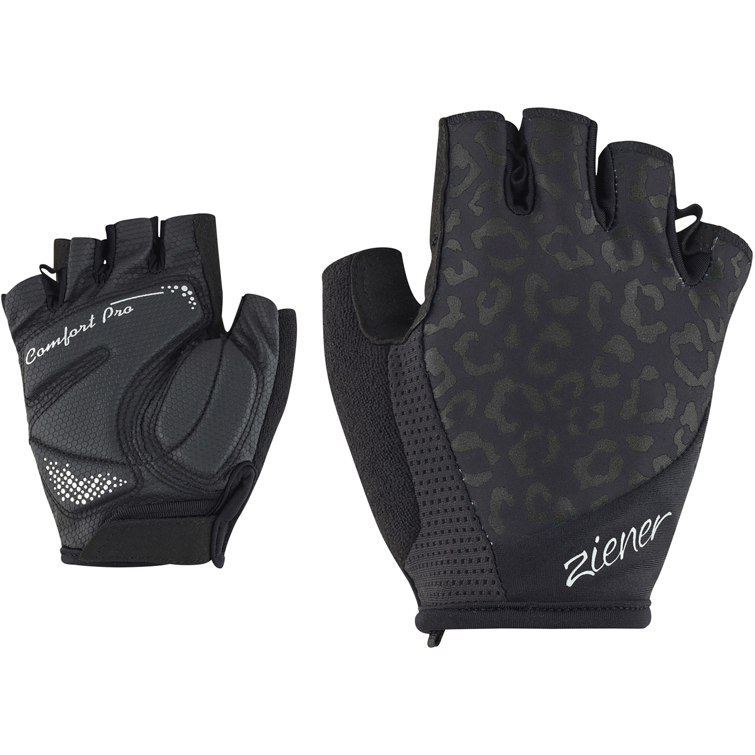 Ziener Collien-Z Bike Damen Fingerhandschuhe schwarz Größe 6 Mountainbike | Rennrad | Gravel Widerstandsfähig