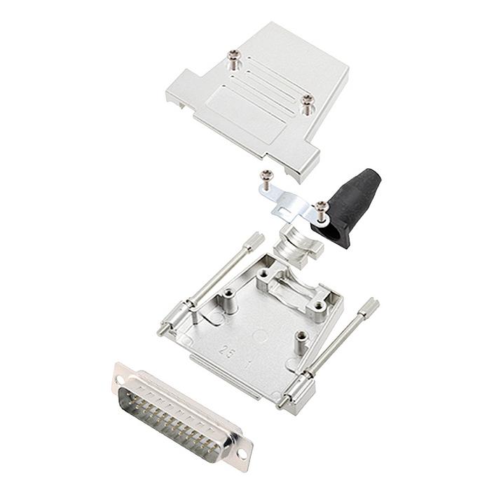 Encitech DTSL25-LJSRG-T-DBP-W-K 6355-8040-03 D-SUB Stiftleisten-Set 180 ° Polzah (6355-8040-03)