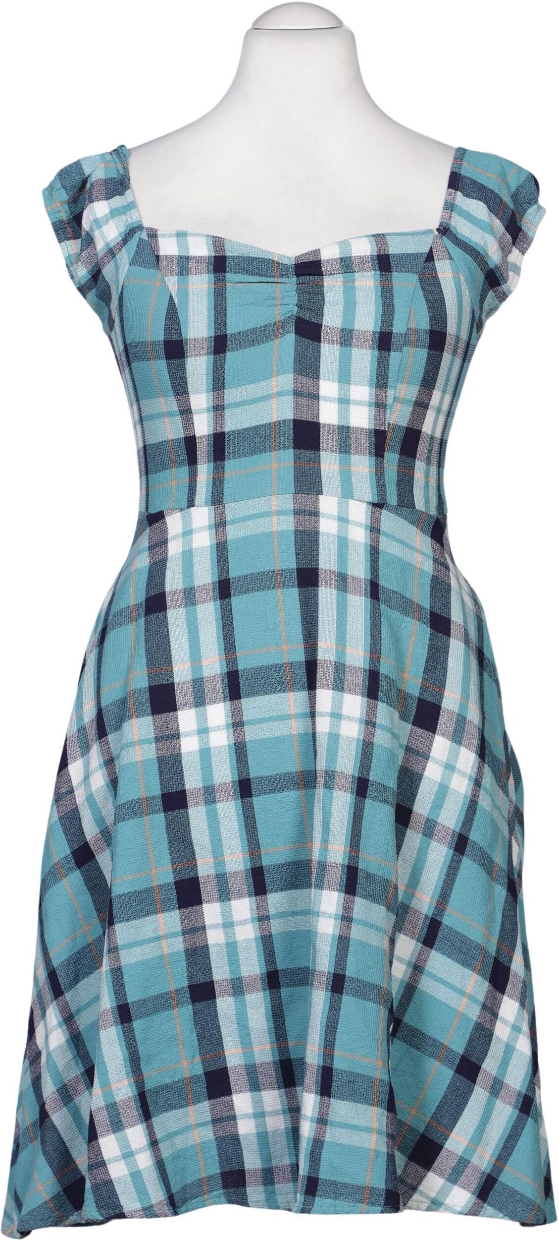 Banned Damen Kleid, Mehrfarbig, Gr. L, Baumwolle - Second Hand