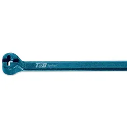 ABB TY527MR-PDT Ty-Rap Stahlnasenkabelbinder detektierbar, 345x6,9 mm, 267N, hellblau Polypropylen, -40/+85°C, UL94 HB VPE 50 Stück, (früher  - 50 Stück
