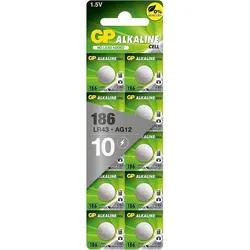 GP Spezialbatterien 10 x LR43 1,5V