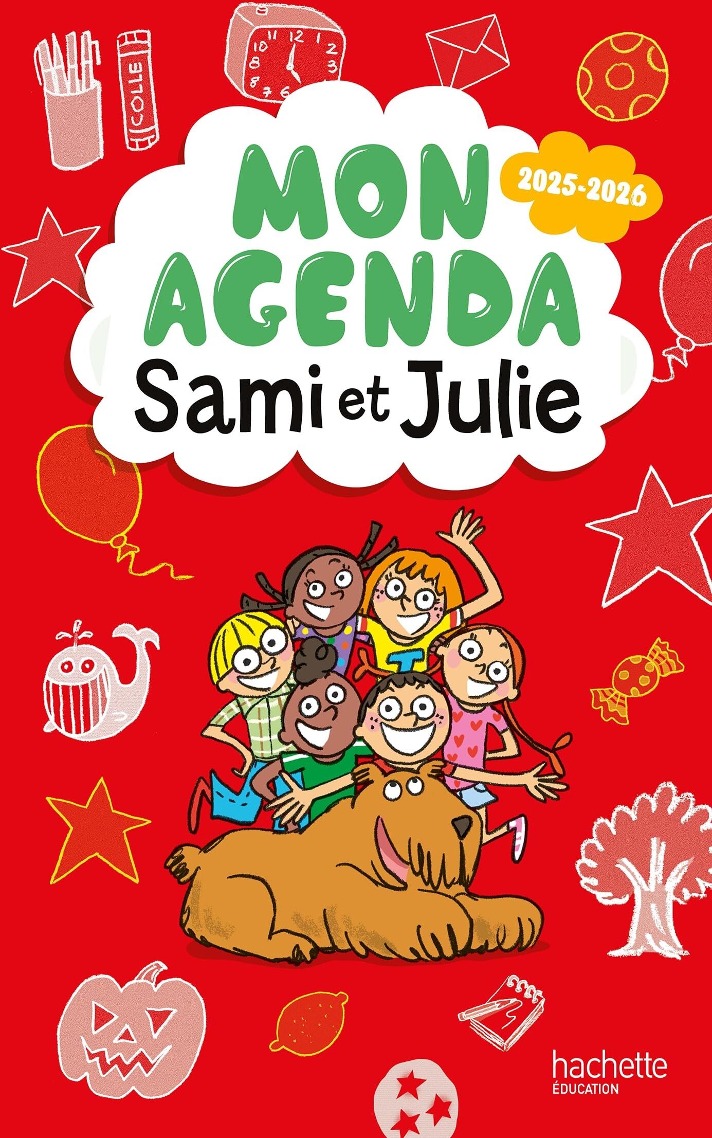 Sandra Lebrun - Sami et Julie : Mon agenda scolaire 2025-2026 - Preis vom 04.10.2026 03:51:26 h